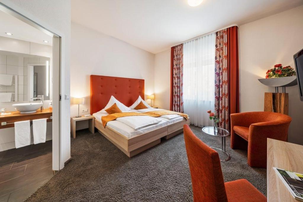 Hotel Donaublick Scheer Buitenkant foto