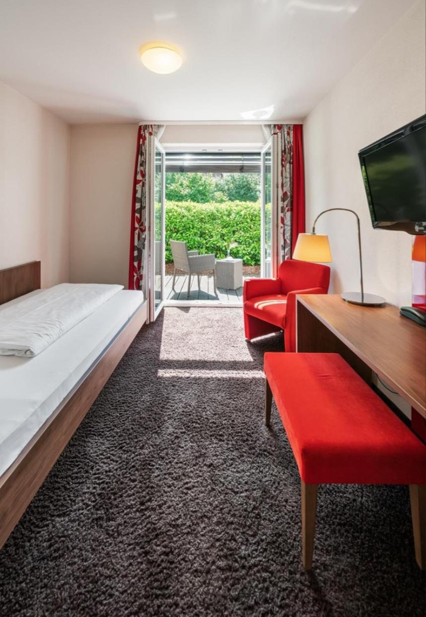 Hotel Donaublick Scheer Buitenkant foto